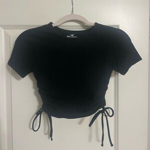Black Hollister Crop Top / Baby Tee